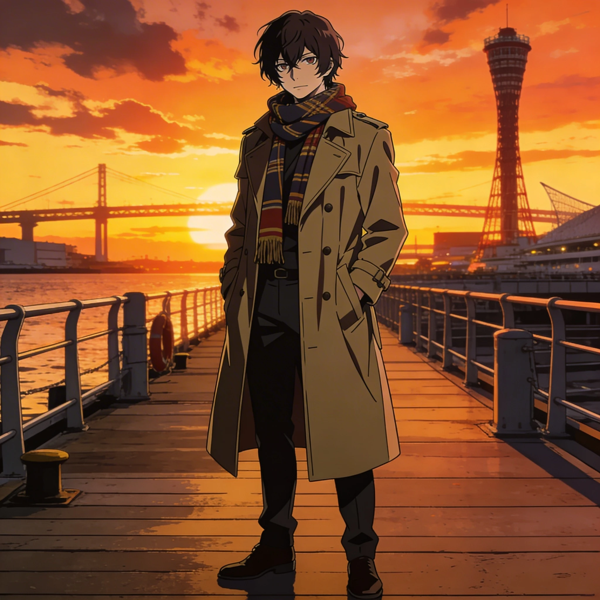 Аниме-стиль «Bungo Stray Dogs» — Seedream 4.5 промт