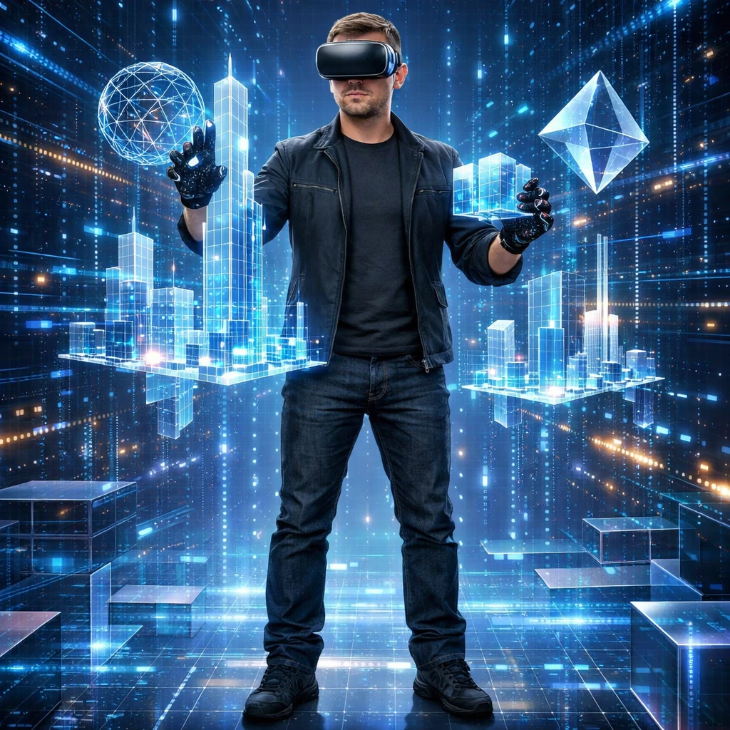Архитектор в виртуальной реальности — GPT Image 1.5 промт