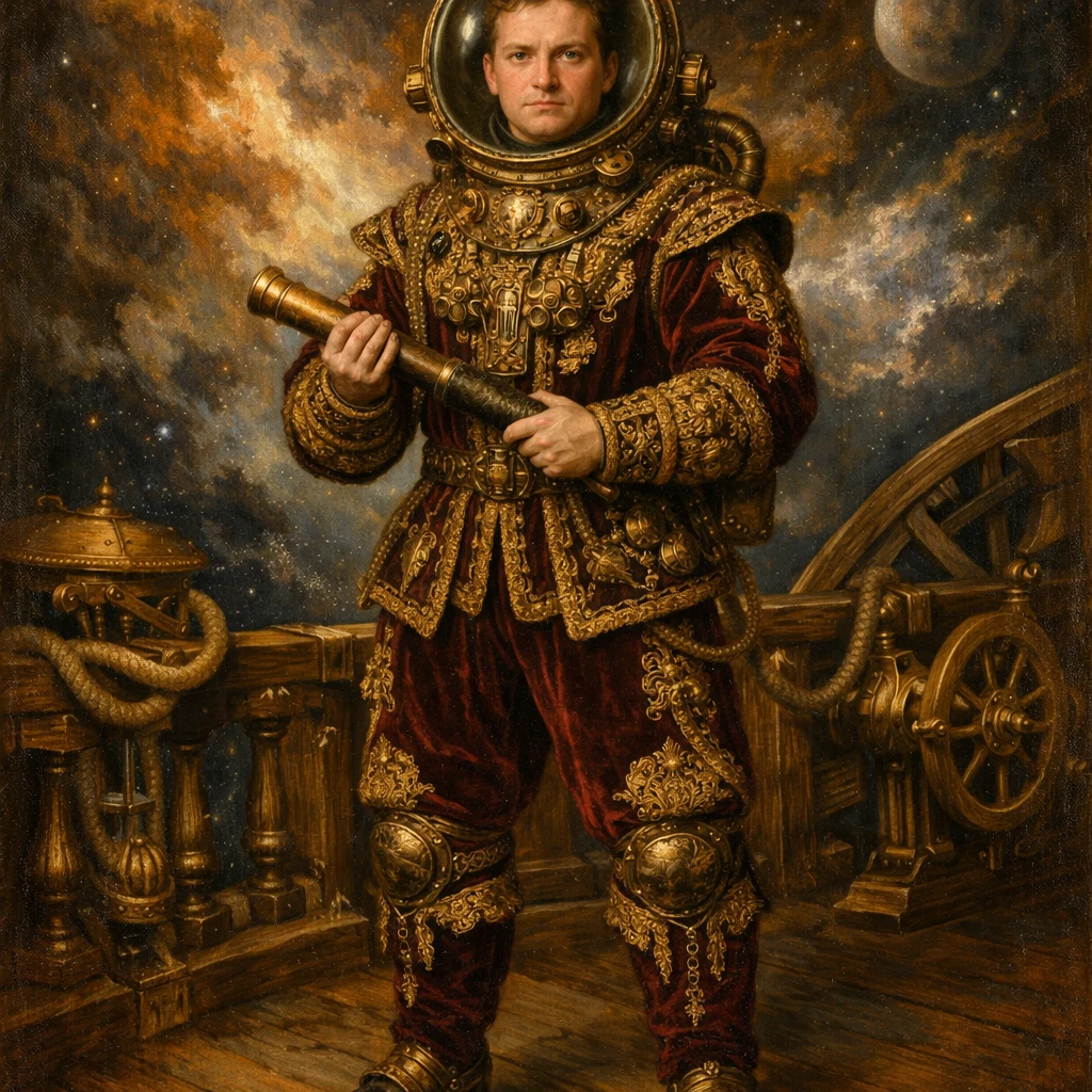 Астронавт эпохи Барокко — GPT Image 1.5 промт