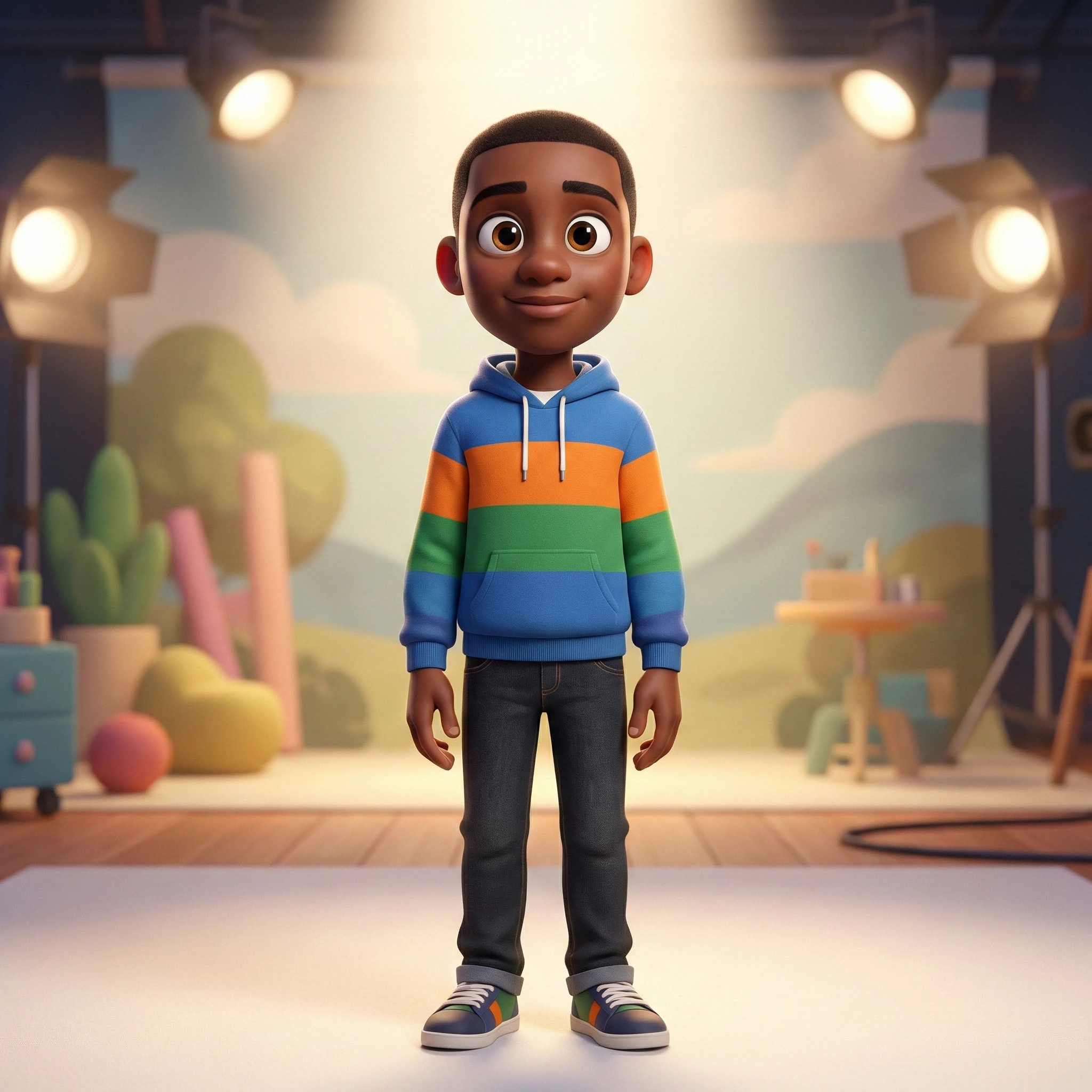 Аватар в стиле мультфильма Pixar — Nano Banana Pro промт