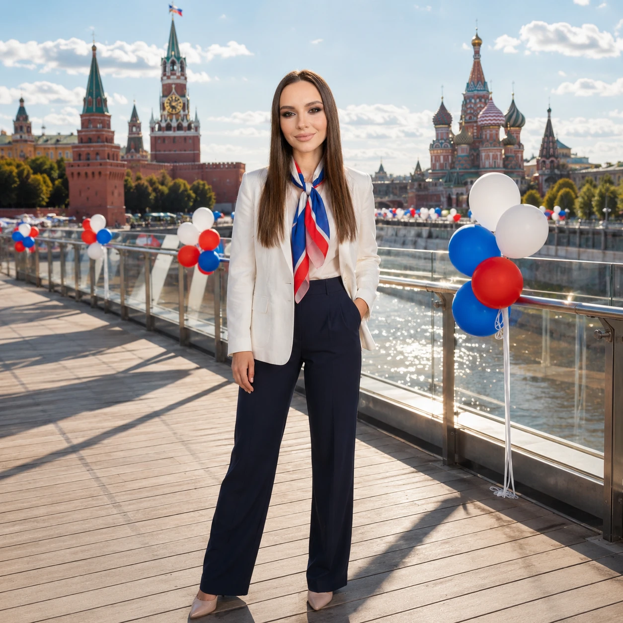 День России: Гордость в Зарядье — GPT Image 1.5 промт