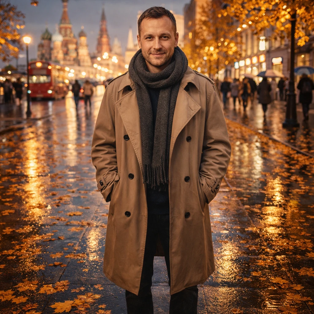 Эстетика осени в мегаполисе — GPT Image 1.5 промт