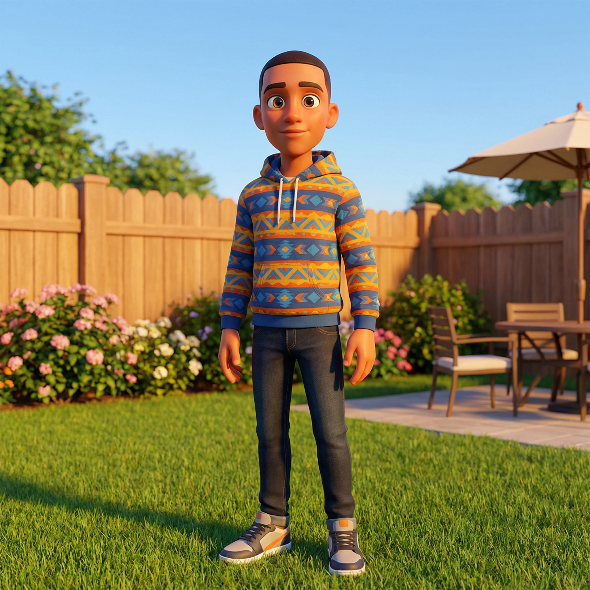 Герой мультфильма Pixar — Nano Banana Pro промт