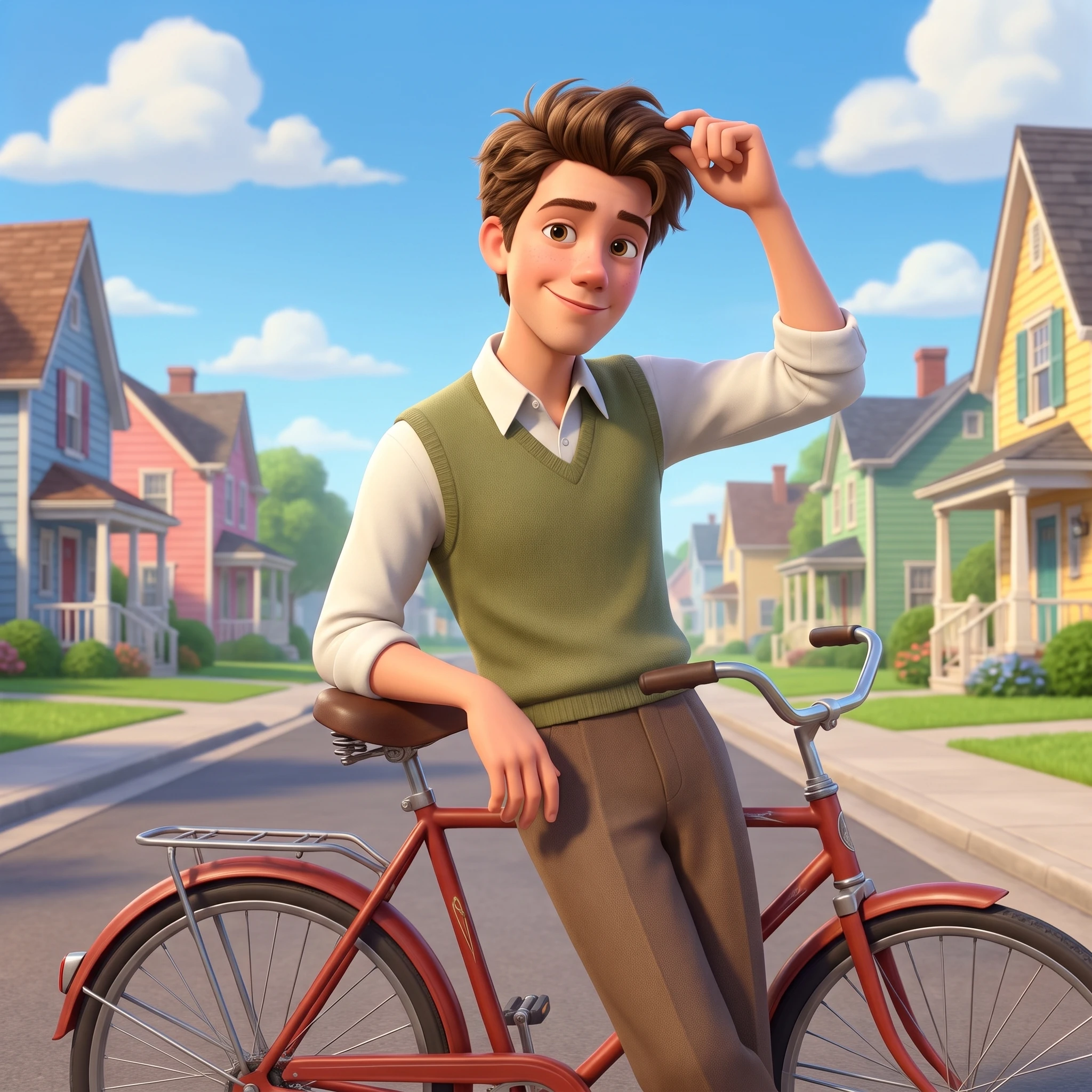 Герой мультфильма в стиле 1950-х — Nano Banana Pro промт