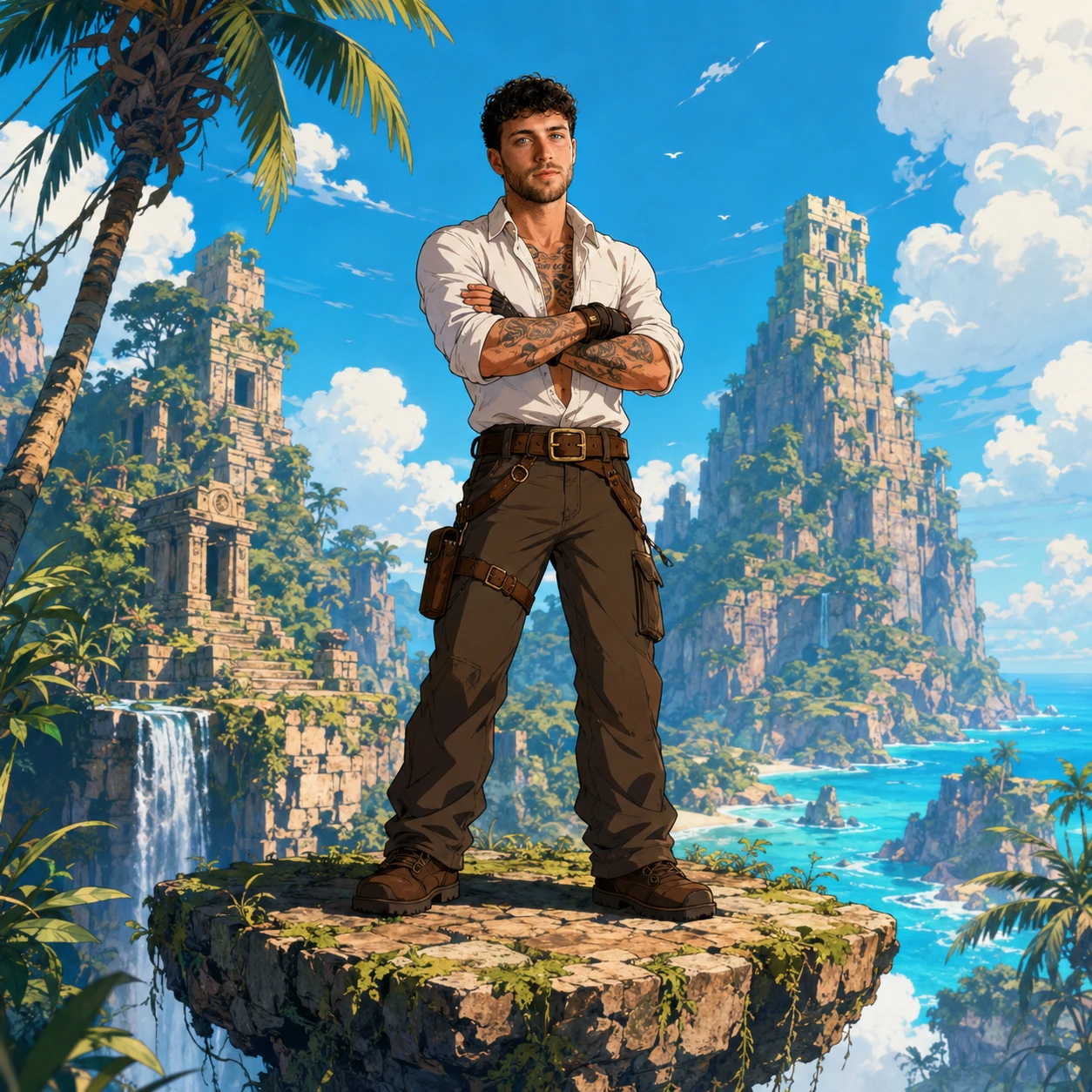 Герой мультфильмов 90-х — GPT Image 1.5 промт