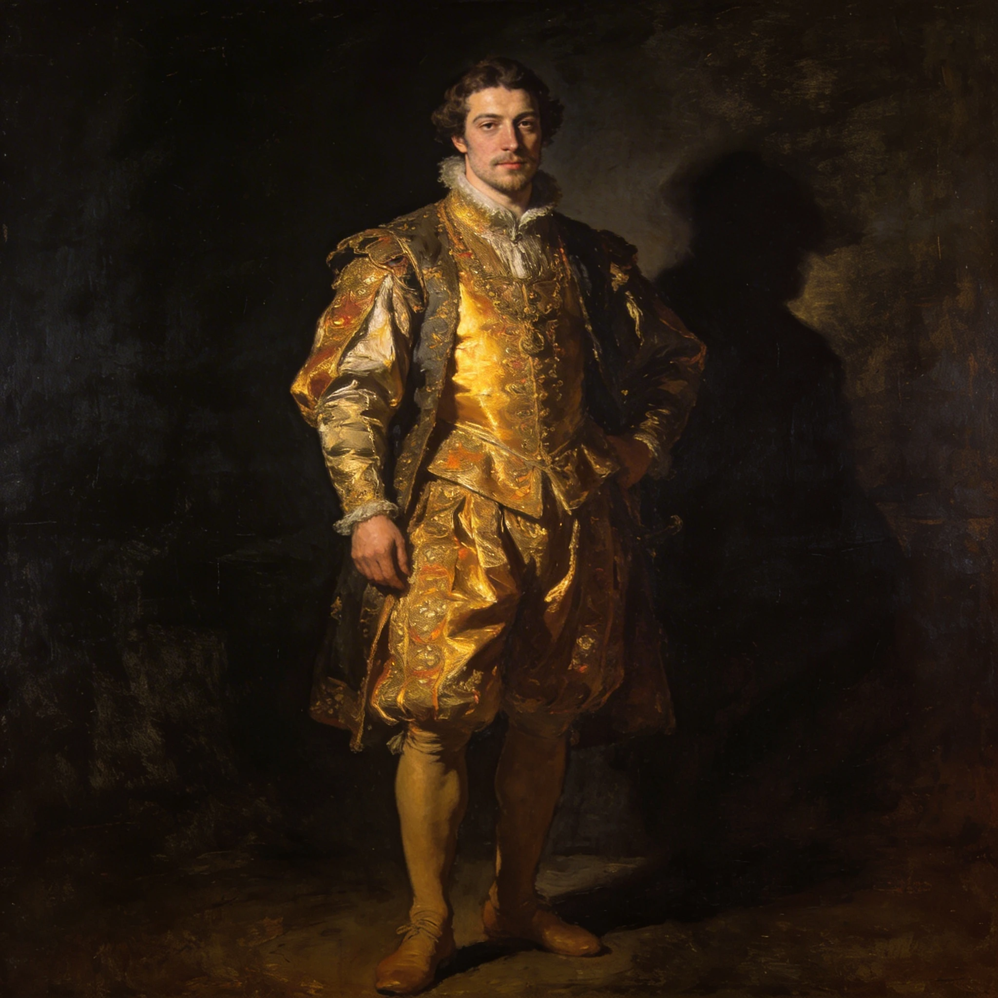 Картина маслом в стиле Ренессанс — Seedream 4.5 промт