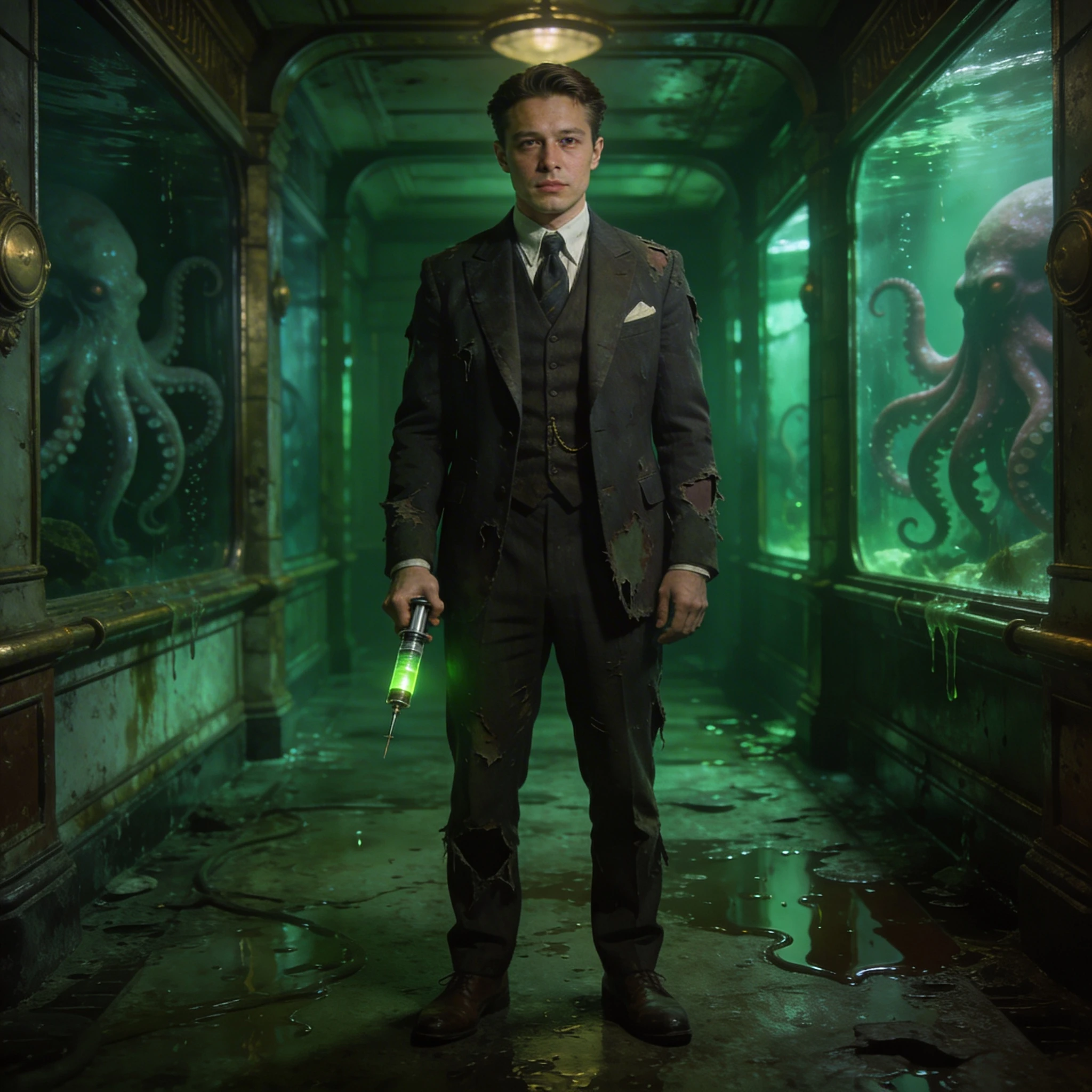 Персонаж игры BioShock — Seedream 4.5 промт