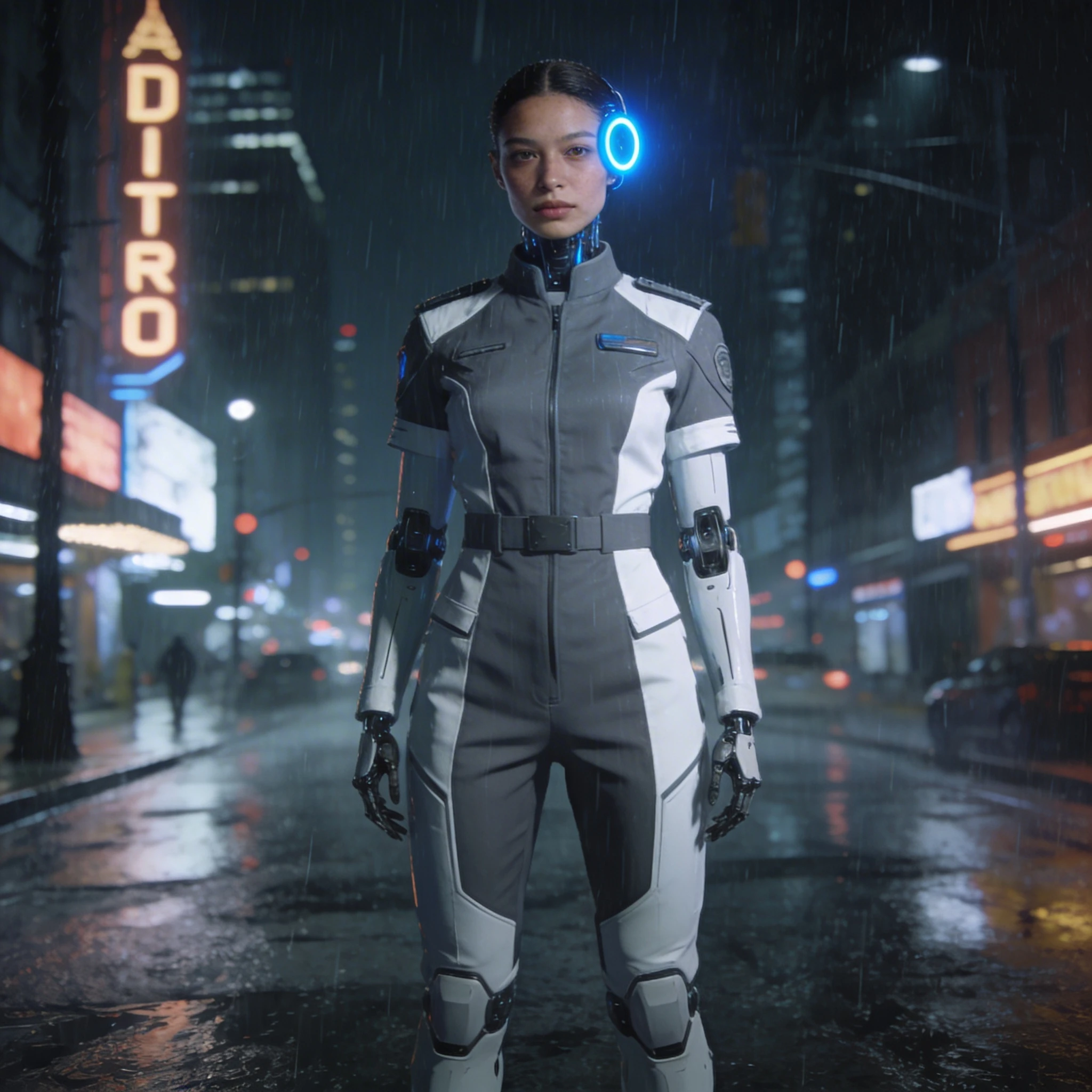 Персонаж игры «Detroit: Become Human» — Seedream 4.5 промт
