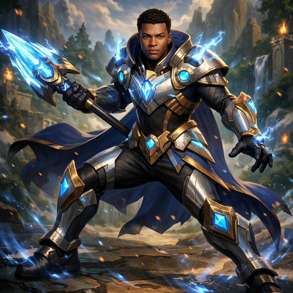 Персонаж игры League of Legends — GPT Image 1.5 промт