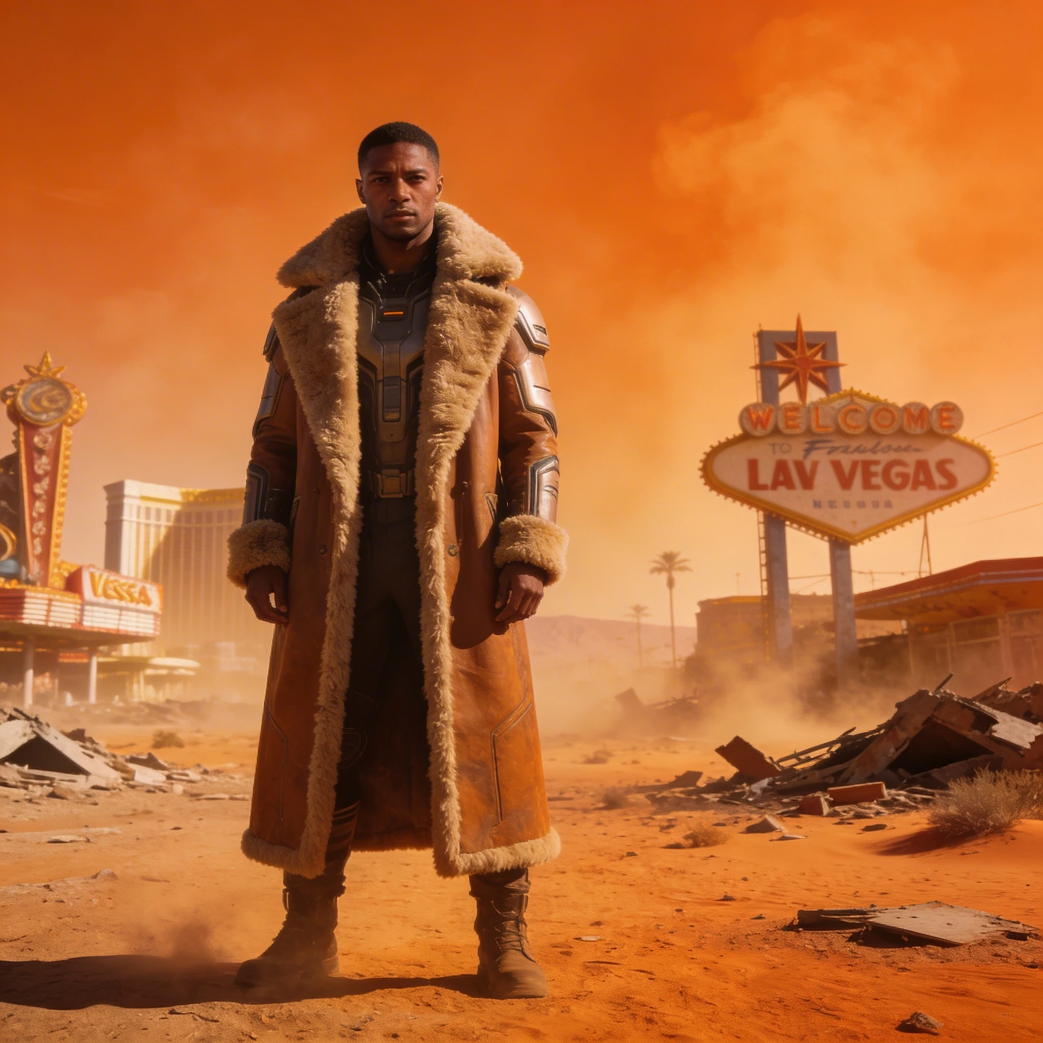 Постер фильма «Бегущий по лезвию 2049» — Seedream 4.5 промт
