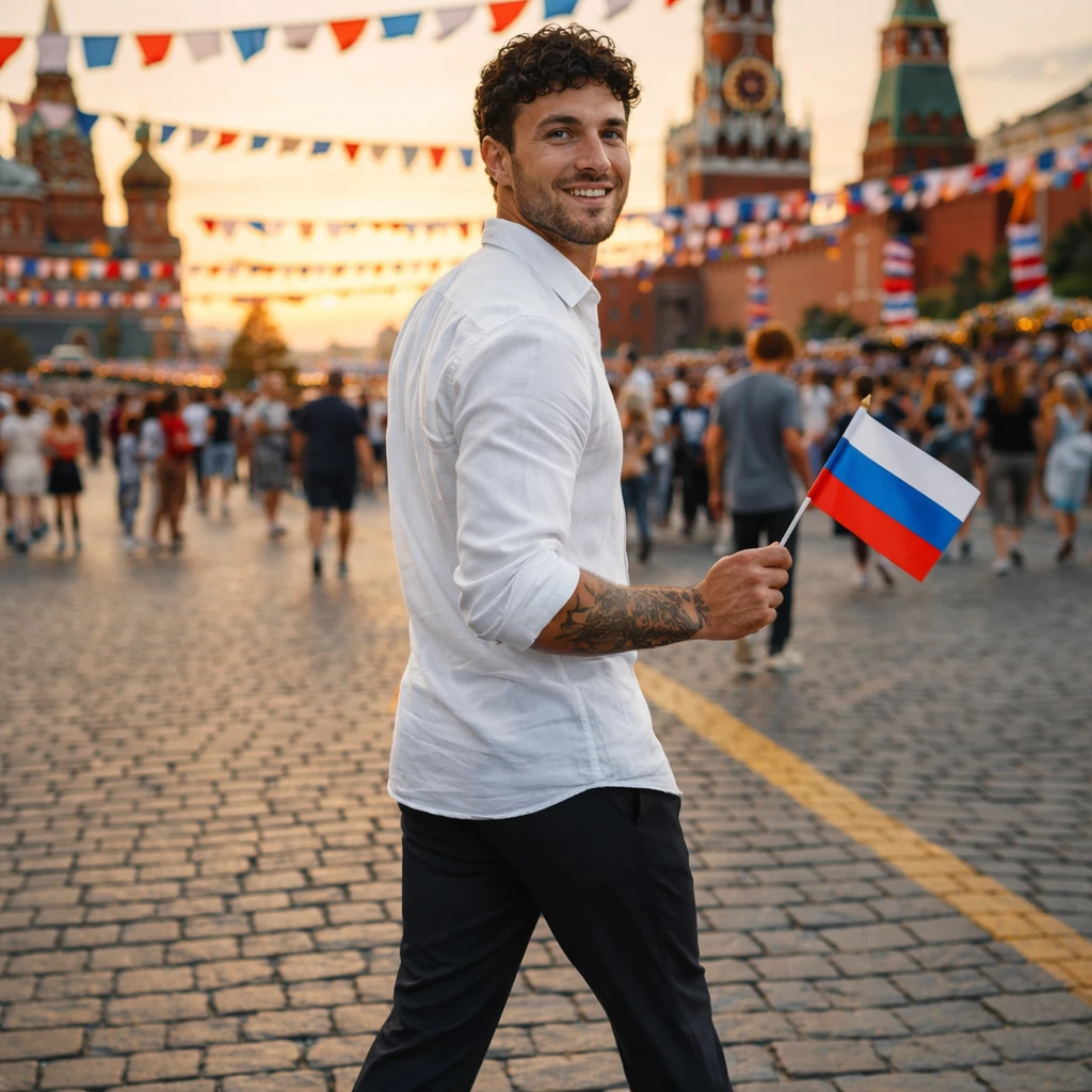 Праздник в центре Москвы — GPT Image 1.5 промт