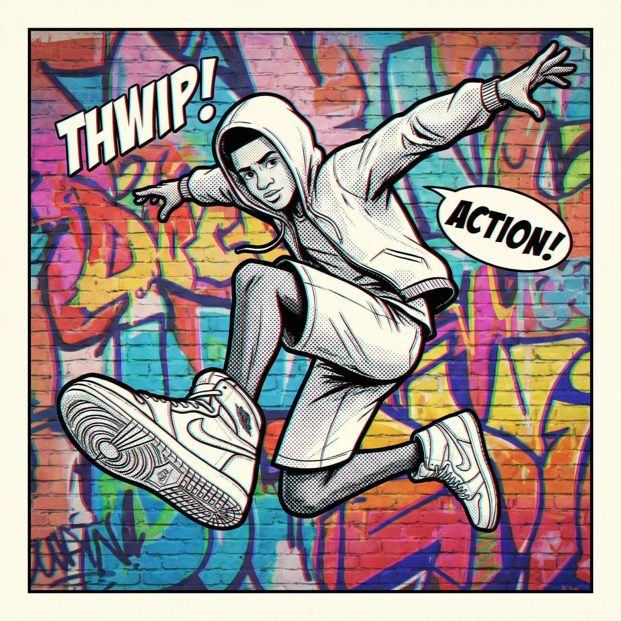 Стиль Человека-паука: Через вселенные — Nano Banana Pro промт