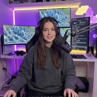Архитектор неонового города на Twitch — AI промт для Nano Banana Pro