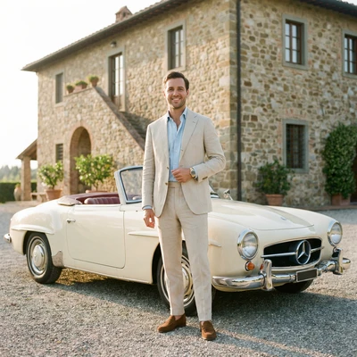 Фотосессия в стиле Old Money — AI промт для Nano Banana Pro