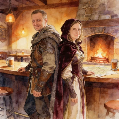 Герои пиксельной RPG — AI промт для Seedream 4.5