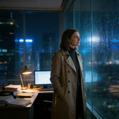 Героиня детективного сериала — AI промт для Seedream 4.5