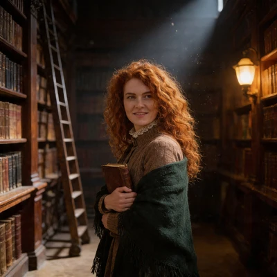 Героиня Исторического Романа — AI промт для Seedream 4.5