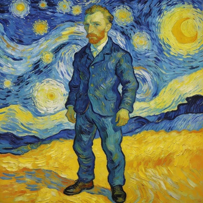 Картина Ван Гога — AI промт для Seedream 4.5