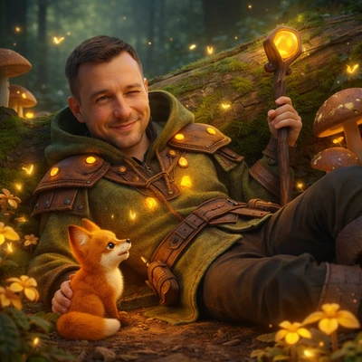 Хранитель медового леса — AI промт для GPT Image 1.5