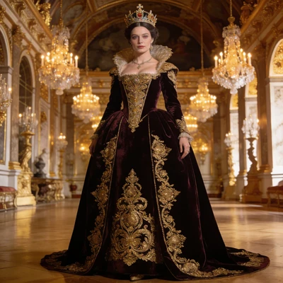 Королева в викторианском стиле — AI промт для Seedream 4.5