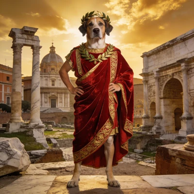 Кот — Император Рима — AI промт для Seedream 4.5