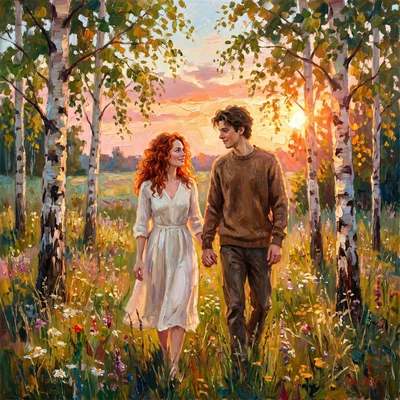 Лесная сказка: Импрессионизм — AI промт для Nano Banana Pro
