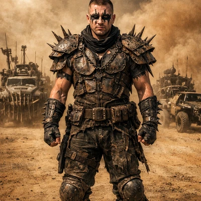 Лидер фракции в стиле Mad Max — AI промт для GPT Image 1.5