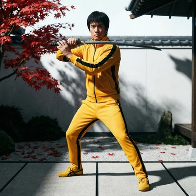 Мастер меча из Kill Bill — AI промт для Nano Banana Pro