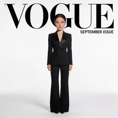 Обложка модного журнала — AI промт для Seedream 4.5