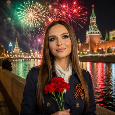 Огни Победы над Москвой — AI промт для GPT Image 1.5