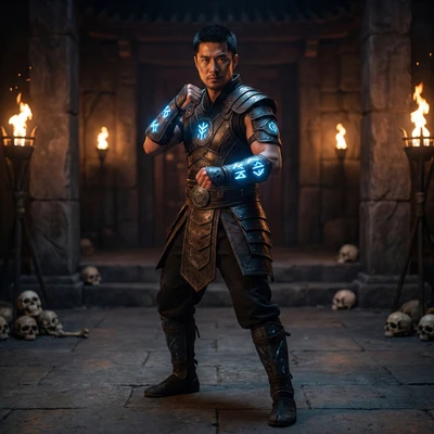 Персонаж игры Mortal Kombat — AI промт для Nano Banana Pro
