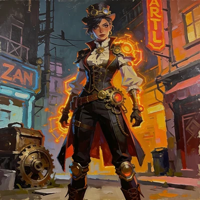 Персонаж мультфильма «Arcane» — AI промт для Seedream 4.5