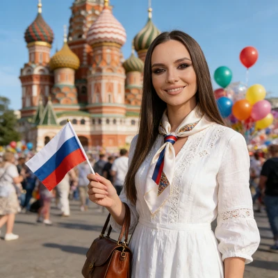 Праздник на Красной площади — AI промт для Seedream 4.5