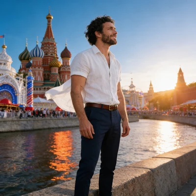 Праздник на набережной: День России — AI промт для Seedream 4.5