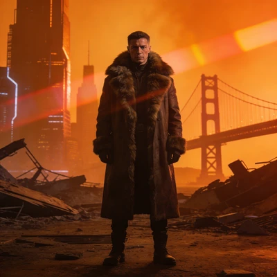 Стиль фильма «Бегущий по лезвию 2049» — AI промт для Seedream 4.5