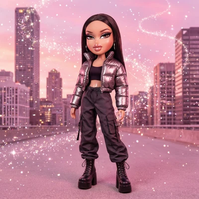 Стиль куклы Братц (Bratz) — AI промт для Nano Banana Pro