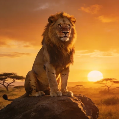 Твой питомец — Король Лев — AI промт для Seedream 4.5