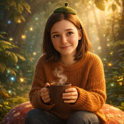 Уютная сказка в стиле Пиксар — AI промт для GPT Image 1.5