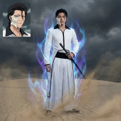 Злодей из аниме «Bleach» — AI промт для Nano Banana Pro
