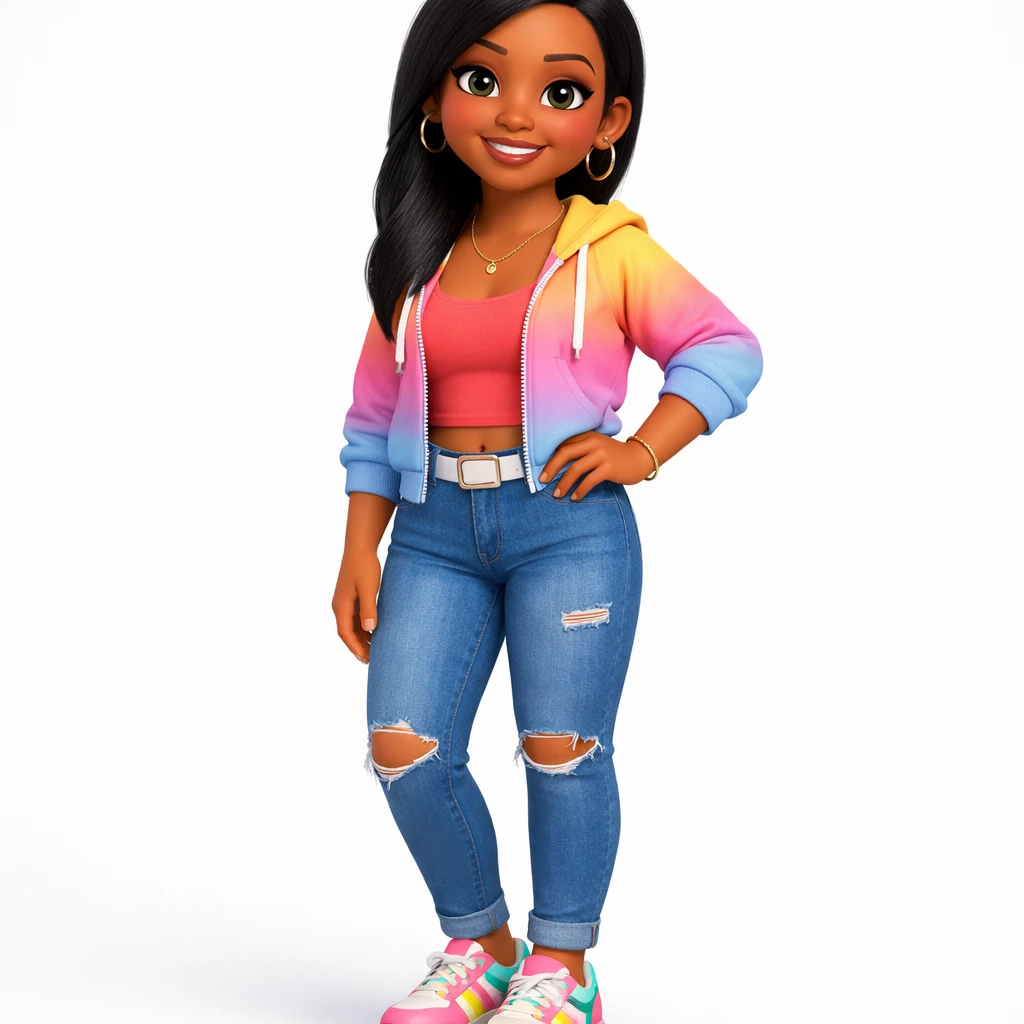 В стиле мультфильма Pixar — GPT Image 1.5 промт