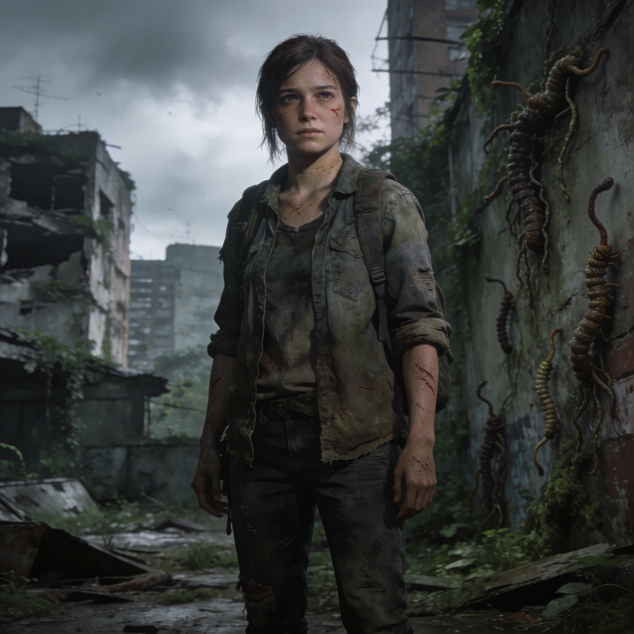 Зомби-апокалипсис в стиле «The Last of Us» — Seedream 4.5 промт